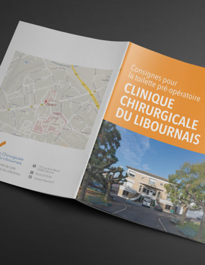 Réalisation du livre de la clinique chirurgicale du libournais par l'agence de communication c'est d'ici C10i spécialisée en santé à Bordeaux