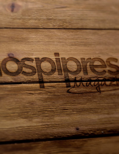 Logo Hospipress Magazine réalisé par l'agence de communication C10i santé à Bordeaux