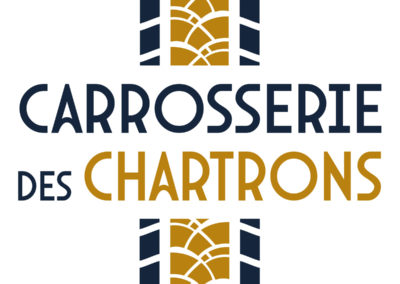 Conception d'un nouveau logotype pour la carrosserie des Chartrons par l'Agence C'est d'ici